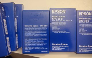 Cinta Epson ERC-38 B Negra