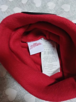Cappello Spiderman Rosso