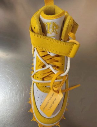 Zapatillas Nike Off-White Air Force 1 Amarillas