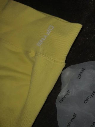 Leggings deportivos amarillos DFYNE