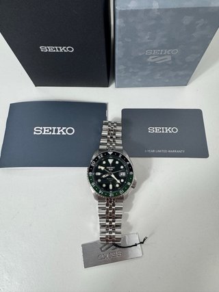 Seiko 5 Sports GMT Reloj Hombre Full Set