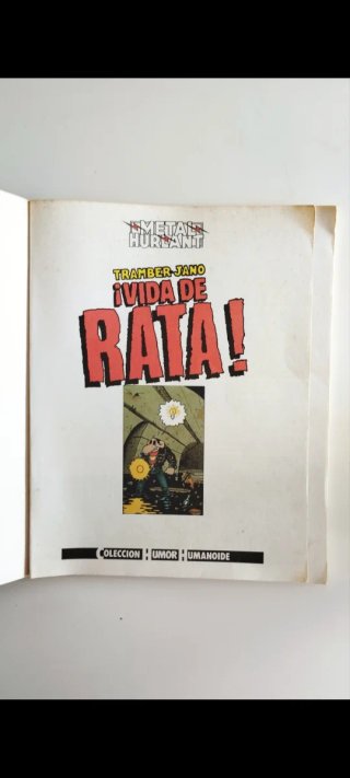 🇪🇸 ¡Vida de rata!. Cómic de Tramber Jano.