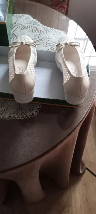Zapatos Pitillos Beige Talla 37 Mujer