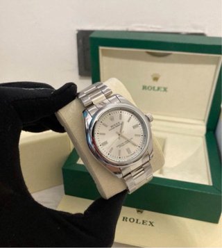 Rolex Oyster Perpetual Argento
