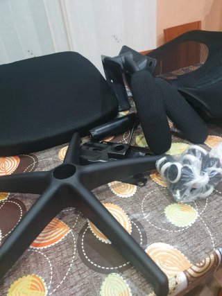 Silla de oficina ergonómica ajustable