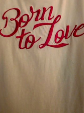 Camiseta Sandro Blanca Born to Love