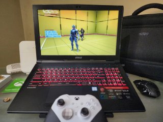 Portátil MSI Gaming core i7,32gb,2 discos,perfecto