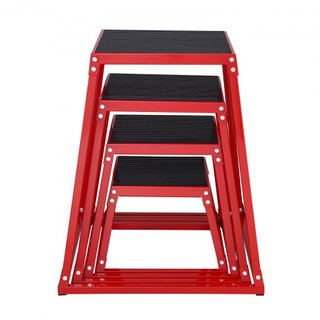 Cajas de Salto Pliométricas, Cajas Plyo de 12/18/24/30 Pulgadas, Plataforma y Caja de Agilidad para Saltar, Caja Antideslizante para Ejercicio de Entrenamiento en Casa, Entrenamiento de Fuerza y C...