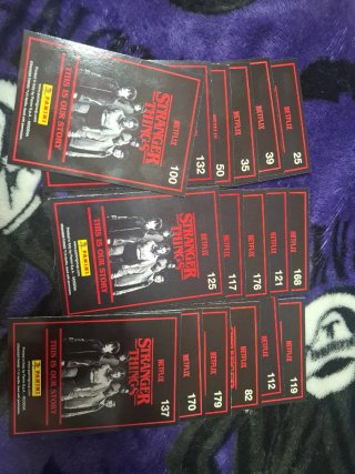 Cartas Stranger Things Colección