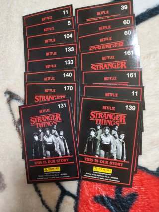 Cartas Stranger Things Colección