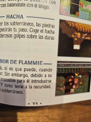 Secret of Mana SNES PAL ES Version