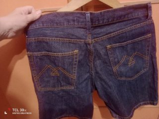 Pantalón tejano corto niño