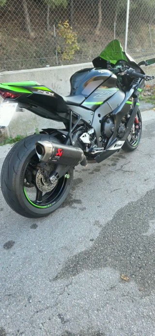 Kawasaki Ninja ZX10-R 2022 Negra/Verde