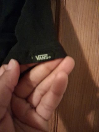 Camiseta Vans Negra Talla L