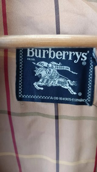 Chaqueta Burberry Piel vuelta Beige/Marrón