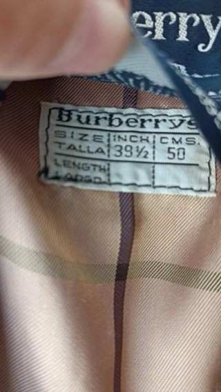 Chaqueta Burberry Piel vuelta Beige/Marrón