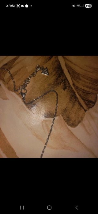Collana Guess cuore con strass