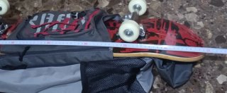 Skate/monopatín Nuevo con mochila y Protecciones