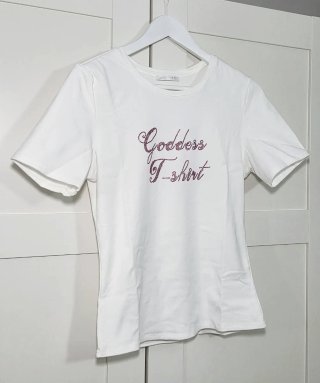 Camiseta blanca Zara talla L