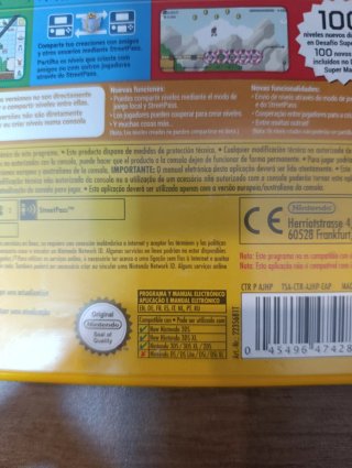 Super Mario Maker Nintendo 3DS