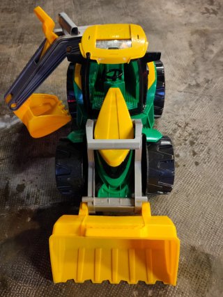 Tractor de Juguete Amarillo y Verde