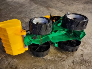 Tractor de Juguete Amarillo y Verde