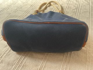 Bolso Michael Kors Azul Marino con Asas de Cuerda