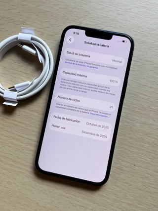 iPhone 16e GARANTÍA NUEVO 41 Ciclos