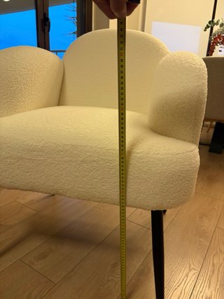 Sillón borreguito blanco