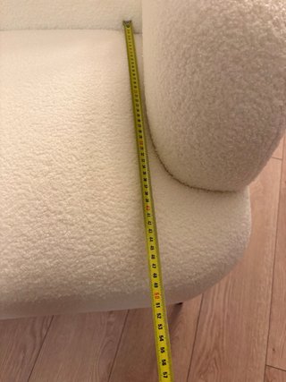 Sillón borreguito blanco