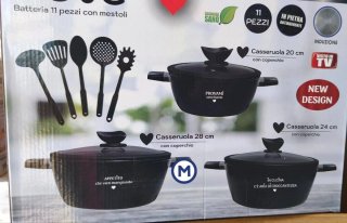 Set Pentole Love con Utensili