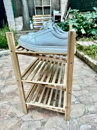 Zapatero de madera 3 niveles