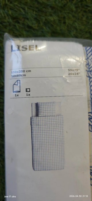 Funda nórdica LISEL 150x200cm. Sin estrenar