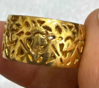 Anello Rebecca dorato