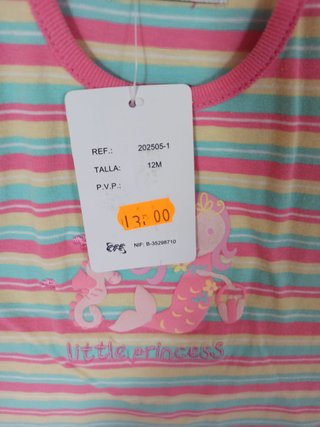 Conjunto Verano Niña Miobic Baby Sirena