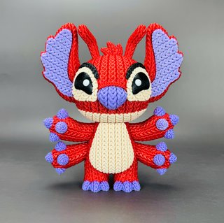 Figuras crochet Lilo & Stitch (Set 5)