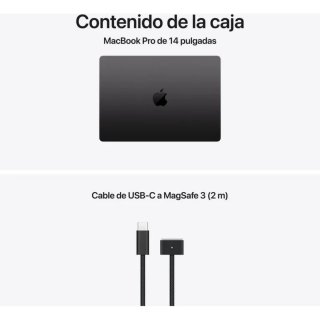 MacBook Pro 14 M5 16GB 512GB 10-Core GPU Negro