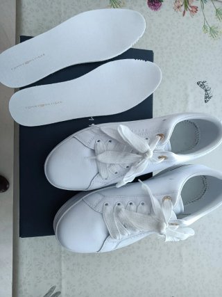 Zapatillas Tommy Hilfiger Mujer Blancas