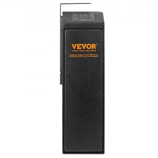 Caja Fuerte Montada para Pistolas, Caja Fuerte Biométrica con Tres Métodos de Acceso Rápido: Huellas Dactilares, Contraseñas y Llaves, Caja Fuerte para Pistola para 1 Pistola para el Hogar, Mesita...