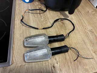 Intermitentes moto largos homologados universales