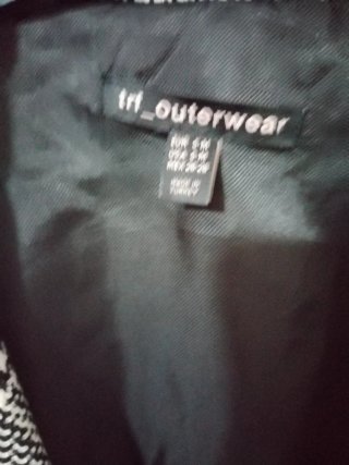 Blazer cuadros oversize Zara Talla S-M