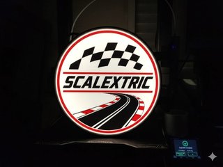 Cartel luminoso Scalextric