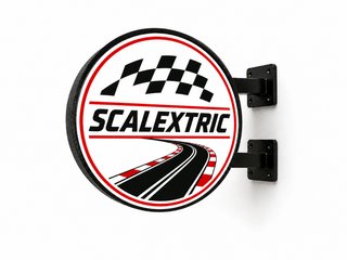 Cartel luminoso Scalextric
