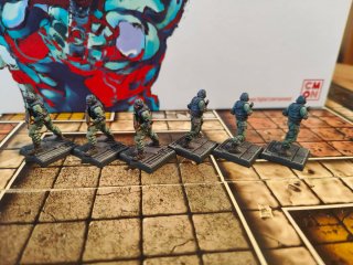 Metal Gear Solid Juego de Mesa Pintado