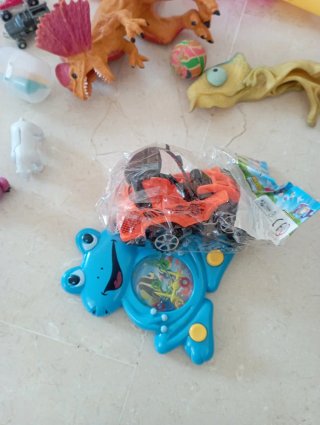 Lote Juguetes Dinosaurios y Coches