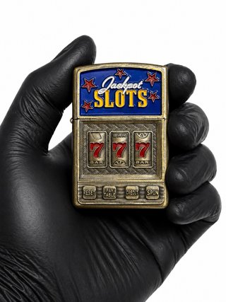 Mechero estilo Zippo Jackpot Slots
