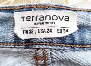 Jeans Terranova con strappi taglia XS