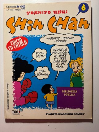Shin Chan comics 6 y 7 Catalá