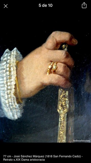 Retrato Dama S.XIX • José Sánchez Márquez • Cadiz