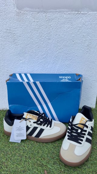 Adidas Samba Blancas/Negras